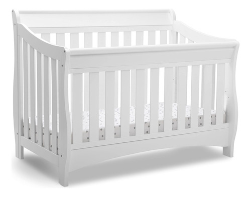 Cuna Delta Children Bentley S Series 4 En 1, Color Blanco