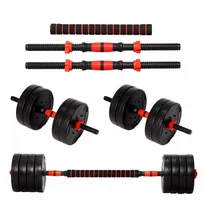 Comprar Kit Set Discos + Pesas+ 2 Mancuernas + 20 Kg Disco Pesas
