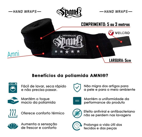 Imagem 4 de 9 de Bandagem Elasticá Spank - 5 Metros