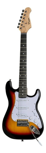 Guitarra eléctrica infantil Parquer Stratocaster ST100 de tilo 2020 sunburst laca