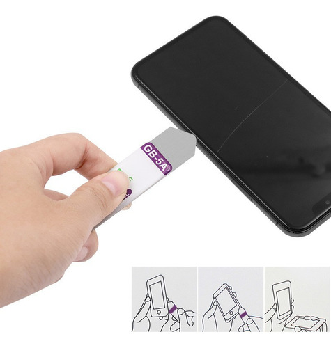 Kit 2 Espátula Flexível De Aço Inox Para Abrir Celular Gb-5a