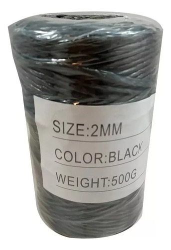 Amarra Pitilla Plástica Negra 2mm 500 Gr