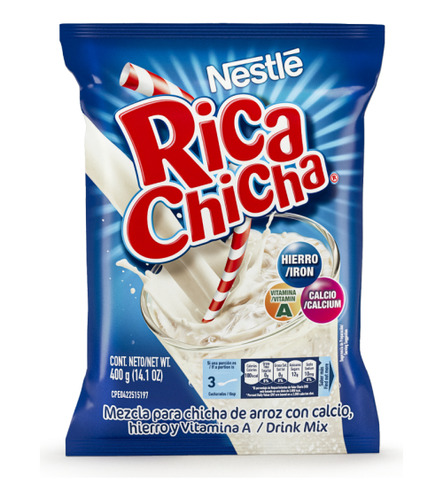 Chicha En Polvo Rica Chica Nestle 400gr