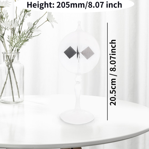 Lámpara Radiométrica Crookes Con Forma De Molino De Viento D