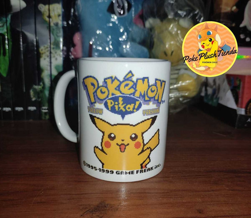 Taza Pikachu Retro Nintendo Pokemon