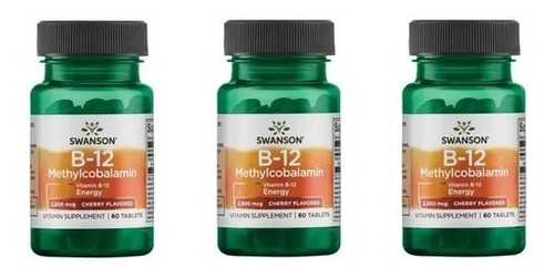 Vitamina B12 Metilcobalamina Pack 3x 2500mcg Envio Gratis