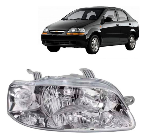 Óptico Derecho Para Chevrolet Aveo 2004 2005