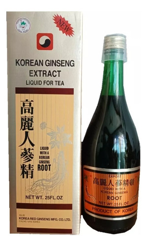 3 Extracto De Ginseng Para Te Con Raiz 730ml
