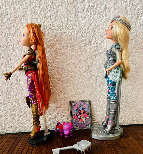 Monster High Holly Y Darling Charming Juego De Dragones (Usado)