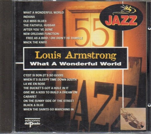 Louis Armstrong - What A Wonderful World Cd Original España