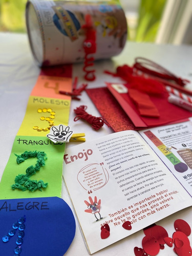 Imagen 5 de 9 de Kit De Manualidades Para Niños - We Art Emociones