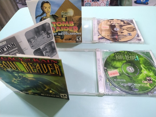 Imagem 2 de 5 de Games Dream Cast Tomb Rider E Soul Reaver Completos