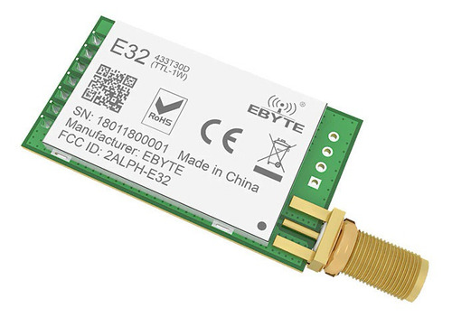 Transmisor Receptor Lora E32-433t30d 433mhz 1w 8000m [ Max ]