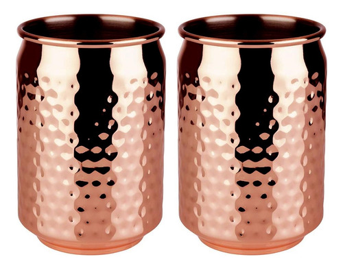 Mug Vasos De Cobre Set 2 Cantina Moscow Mule Coctel Tragos