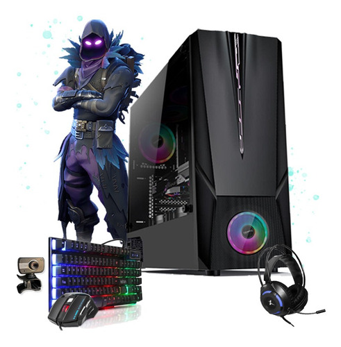 Imagem 1 de 7 de Pc Gamer Raven I5 4ºger. Gtx 1050ti 8gb Ssd 480gb Wifi