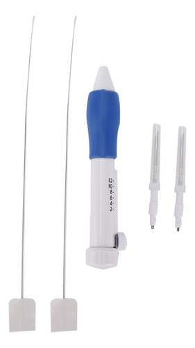 Herramienta Perforadora De Agujas, Hilo Ajustable, Tejido He