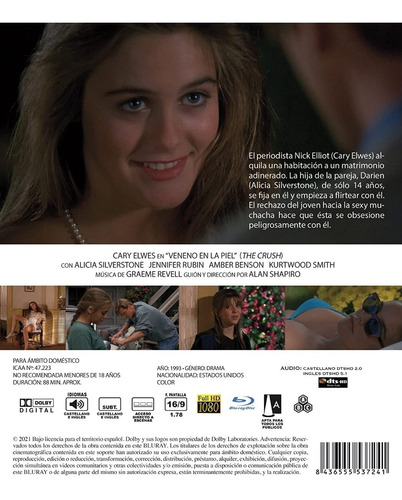 Blu-ray The Crush / Pasion Sin Limites