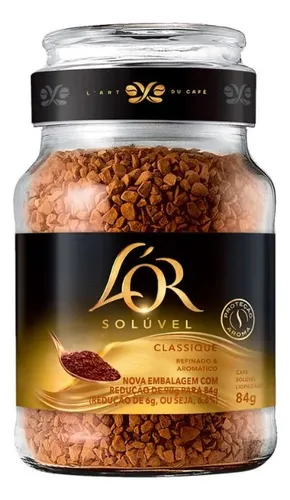 Café Liofilizado Soluble Lor Classique 84gr