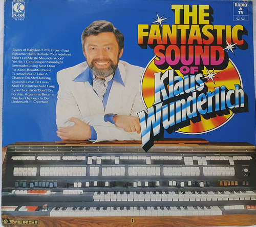 Lp Disco Klaus Wunderlich - The Fantastic Sound Of Klaus