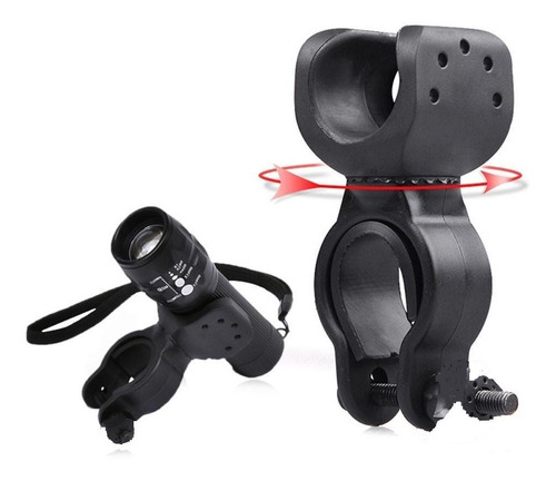 Soporte Linterna P/ Rifles, Miras Bicicletas 360º Polymero