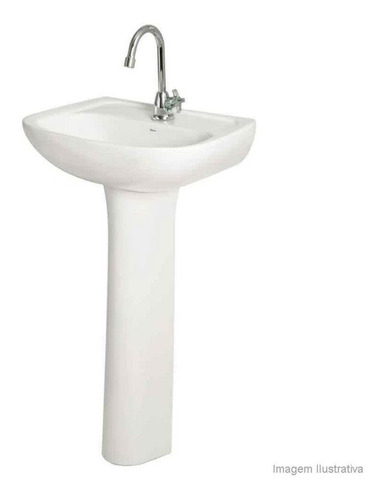 Imagen 6 de 10 de Pie Columna Para Bacha Vogue Deca Baño Jardines Y Exteriores
