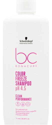 Schwarzkopf Color Freeze Shampoo Sin Sulfato Pelo 1lt 3c