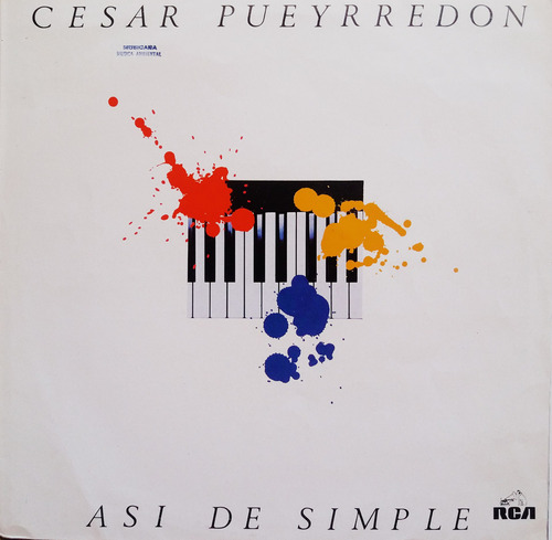 Cesar  Pueyrredon - Asi De Simple Lp