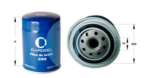 Filtro Aceite Cardoc Ford Mustang 5.0 8v, Ranger 4.0 6v