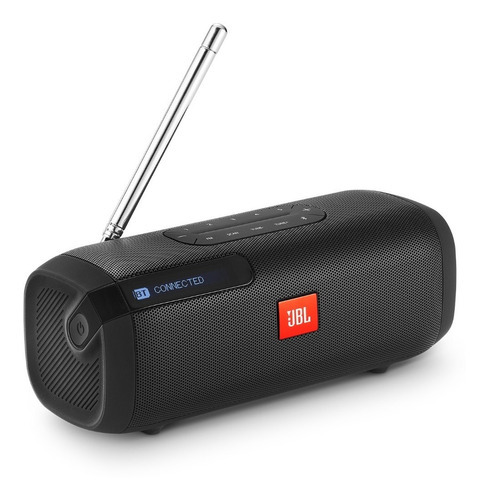 Jbl Tuner Fm, Altavoz Bluetooth Portátil Con Radio Fm Color Negro