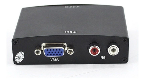 Adaptador Conversor De Vga C/ Rca Para Hdmi 1080p