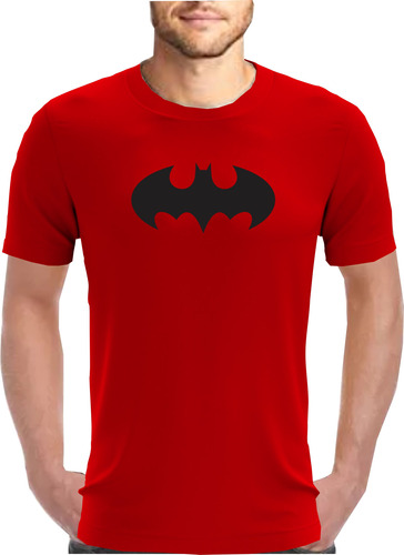 Playera Super Heroes Logo Batman Anime Comic