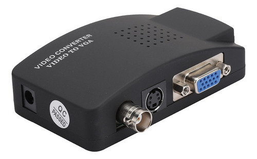 Vga A Bnc S-video R/l Audio 1080p Hd Convertidor Adaptador