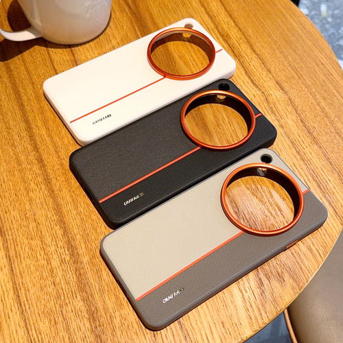 Funda De Teléfono Anticaída Para Oppo Find X8 X8s, X8s Plus, X8pro, X8u, Pc, Agujero Grande, Triple Color, Lente Metálica, Anillo
