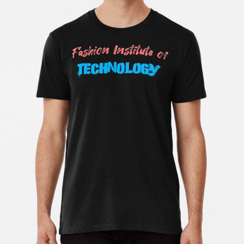 Remera Instituto De Tecnología De La Moda - Texto De Línea D