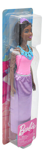 Barbie Dreamtopia Princesa Corona Morada Muñeca Mattel
