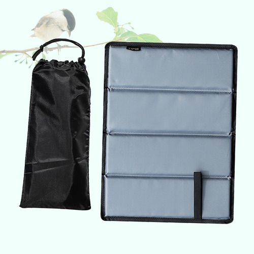 Assento Mat Moisture-proof Dobrável Almofada De Cinza