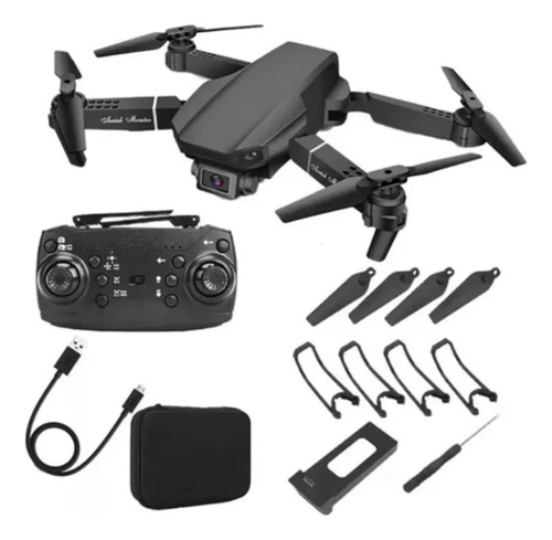 Mini Drone Smartech Premium E88 Cámara Juguete Viral Negro