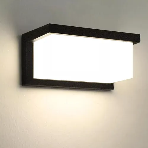 Foco De Luz Fría Led Para Pared Exterior Impermeable Moderno
