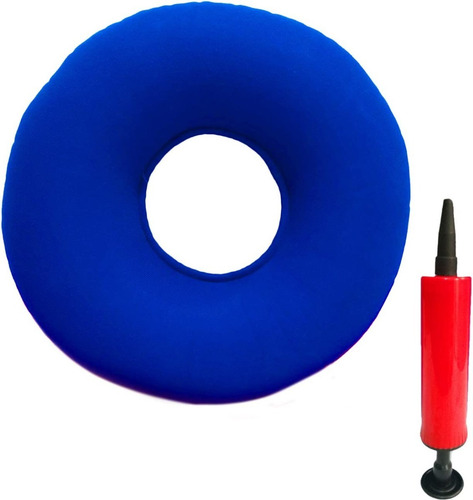 Cojín Asiento Inflable Ortopédico Uso Hemorroides Coxis Otro