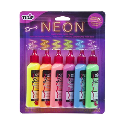 Pintura De Tela Neon Dimensional Tulip, 1.25 Fl Oz (paq...