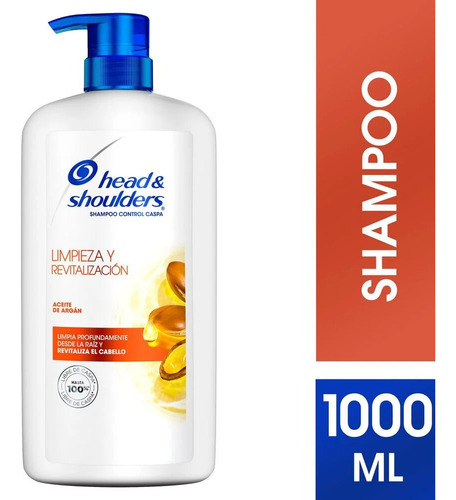 Shampoo Limpieza Y Revitalizacion 1000ml Head & Shoulders