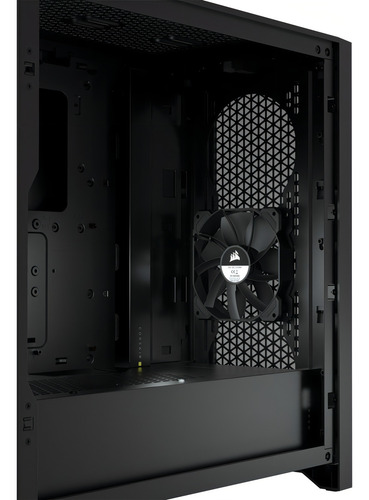 Gabinete Corsair 4000d Airflow Negro Cristal Templado Negro