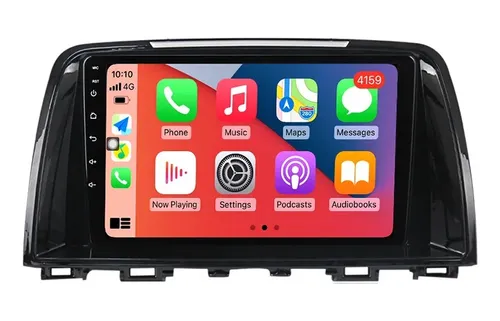Consola 9 Mazda Cx-5 2014 - 2016 Y Conectores Tipo Original