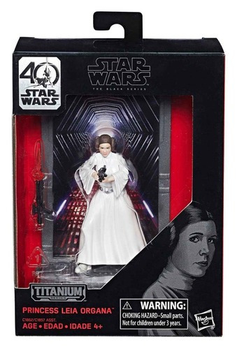Star Wars Black Series 40 Aniversario Princess Leia Figura