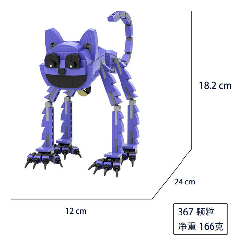 Playtime Bobbi Catnap Bloques Construcción Juguetes 1pcs