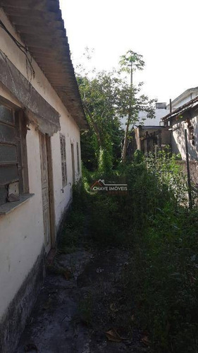 Terreno À Venda, 450 M² Por R$ 850.000,00 - Macuco - Santos/sp - Te0051
