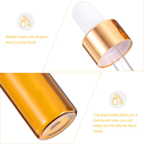 Botellas Dispensadoras De Aceites Esenciales De 1 Ml, 30 Uni
