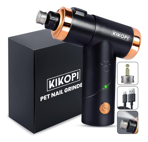 Kikopi Dog Nail Ginder Con Luz Led, Trimmer De Uñas De 2 De