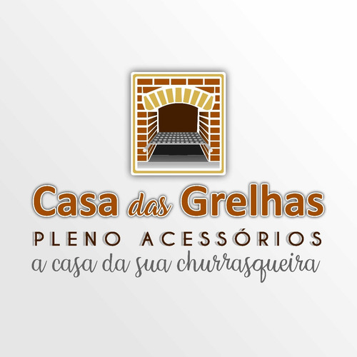 Suporte P/ Churrasqueira 5 Posições + 6 Tubos Alum 1 Metro