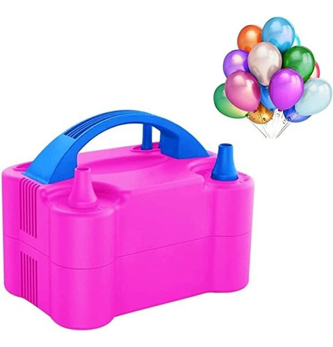 Bomba Doble Para Inflar Globos Electrica Inflador/fiestas